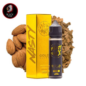 جوس-نستی-گلد-(-تنباکو-همراه-با-بادام-)-NASTY-GOLD-BLEND-EJUICE-60-ML-3-MG